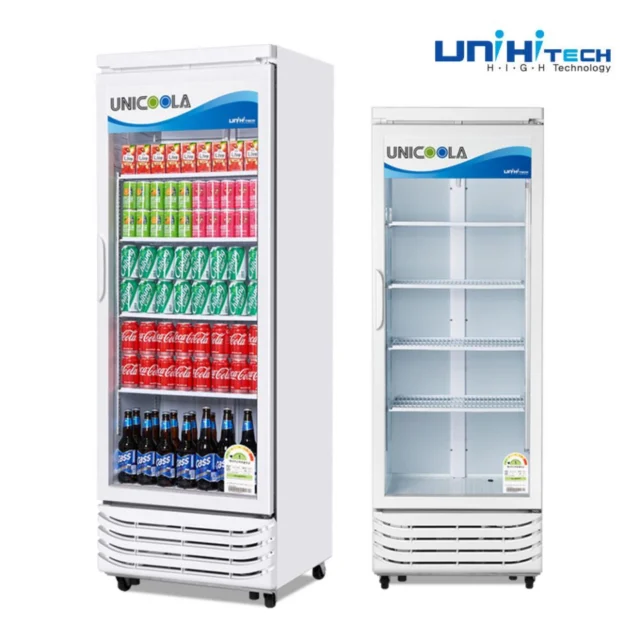 1등급 음료수 쇼케이스 냉장고 UN-465RF 꽃 카페 음료 주류 술 냉장